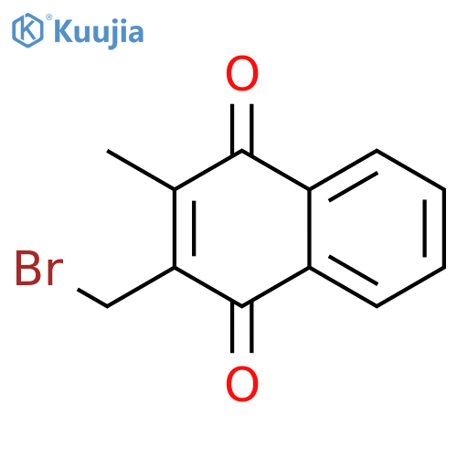 1,4-Naphthalenedione,2-(bromomethyl)-3-methyl- structure