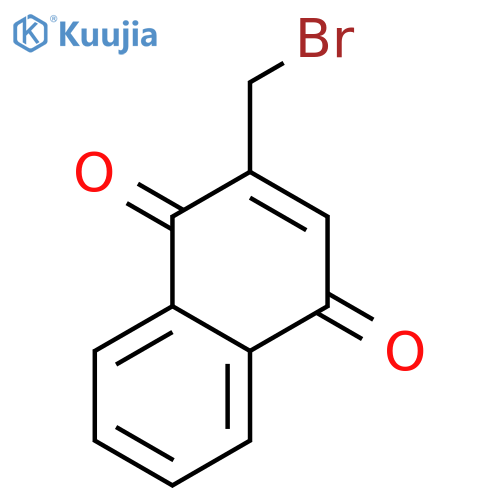 2-(Bromomethyl)-1,4-naphthoquinone structure