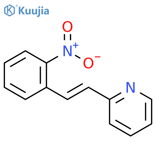 2-[(z)-2-(2-nitrophenyl)ethenyl]pyridine structure