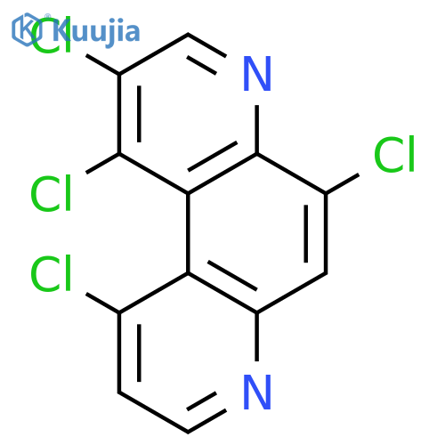 4,7-PHENANTHROLINE, 1,2,5,10-TETRACHLORO- structure