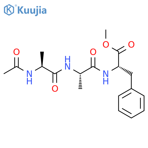 AC-ALA-ALA-PHE-OME structure