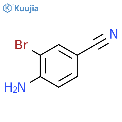 4-Amino-3-bromobenzonitrile structure