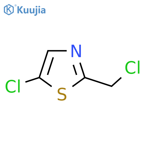 5-Chloro-2-(chloromethyl)-1,3-thiazole structure