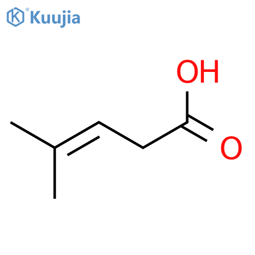 4-Methylpent-3-enoic Acid structure