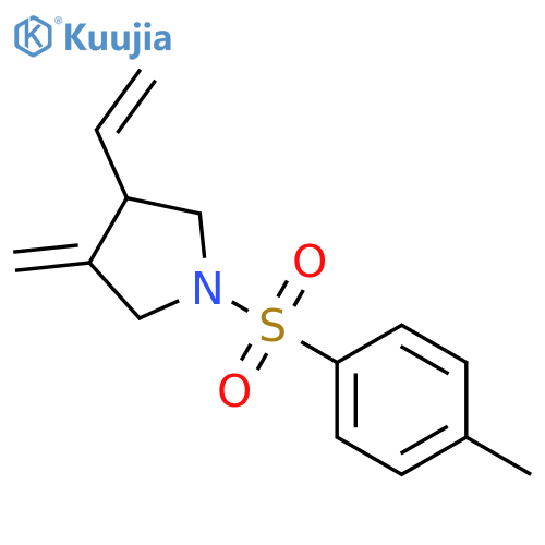 Pyrrolidine, 3-ethenyl-4-methylene-1-[(4-methylphenyl)sulfonyl]- structure