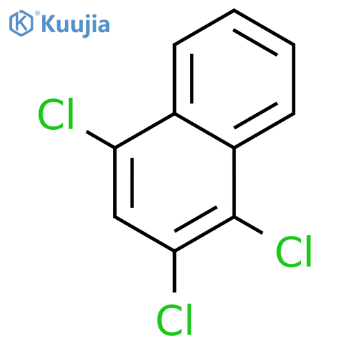 Naphthalene,1,2,4-trichloro- structure