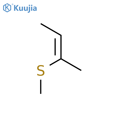 2-Butene, 2-(methylthio)-, (Z)- structure
