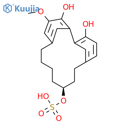 Juglanin structure