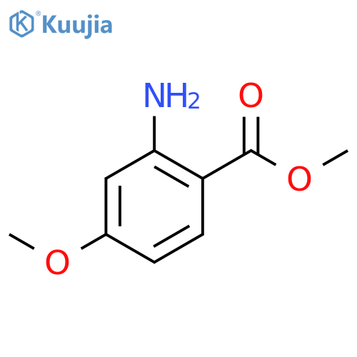 Methyl 2-amino-4-methoxybenzoate structure
