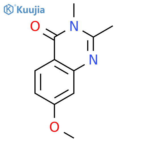 4(3H)-Quinazolinone, 7-methoxy-2,3-dimethyl- structure