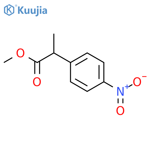 Methyl 2-(4-Nitrophenyl)propanoate structure