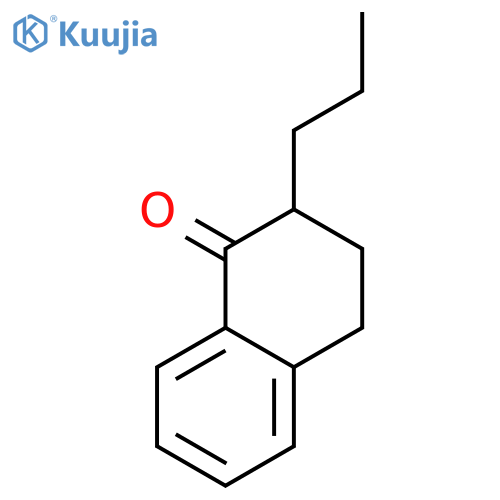 1(2H)-Naphthalenone, 3,4-dihydro-2-propyl- structure