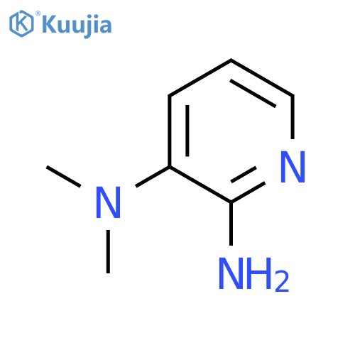 3-N,3-N-dimethylpyridine-2,3-diamine structure