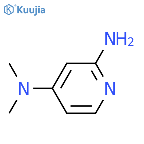 4-N,4-N-dimethylpyridine-2,4-diamine structure