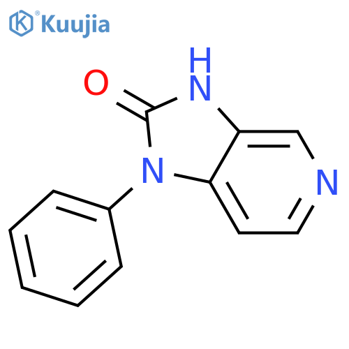 2H-Imidazo[4,5-c]pyridin-2-one, 1,3-dihydro-1-phenyl- structure