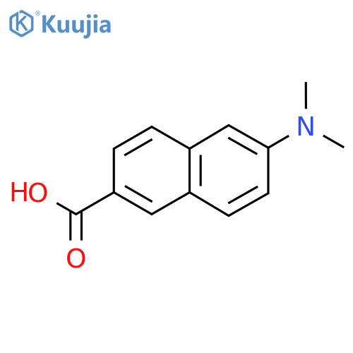 6-(dimethylamino)naphthalene-2-carboxylic Acid structure