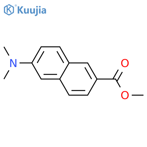 Methyl 6-(dimethylamino)-2-naphthoate structure