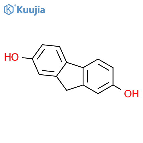 9h-fluorene-2,7-diol structure