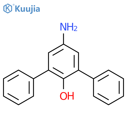 4-Amino-2,6-diphenylphenol structure