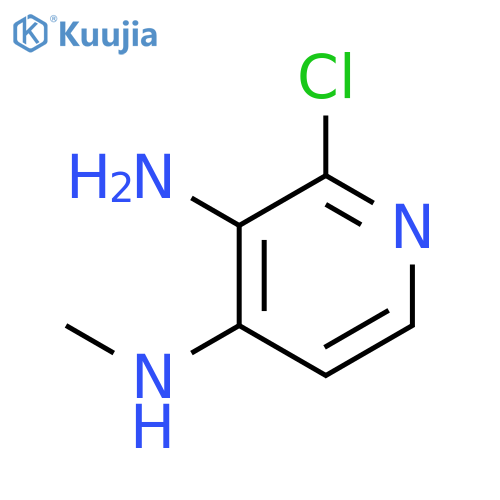 2-Chloro-N4-methylpyridine-3,4-diamine structure