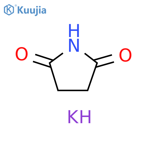 2,5-Pyrrolidinedione, potassium salt (1:1) structure