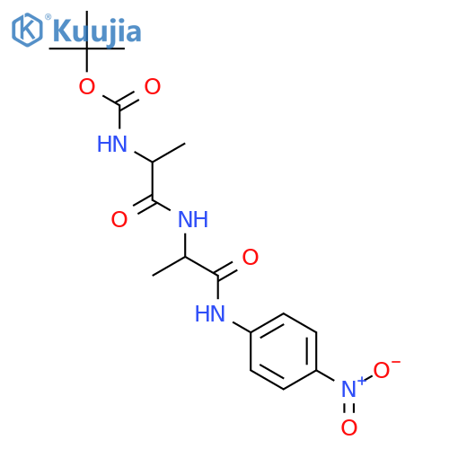 Boc-Ala-Ala-pNA structure