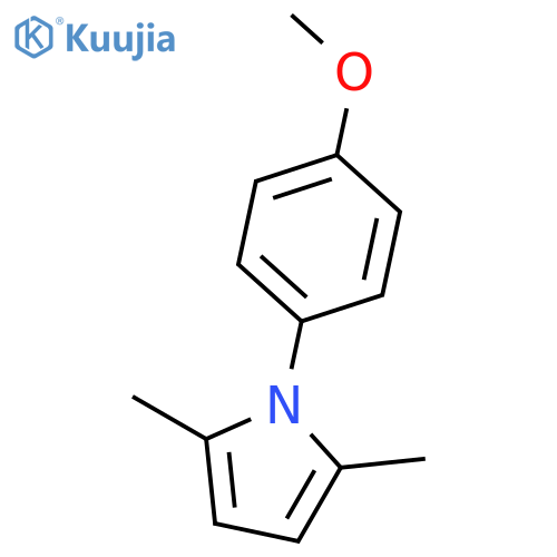 1H-Pyrrole,1-(4-methoxyphenyl)-2,5-dimethyl- structure