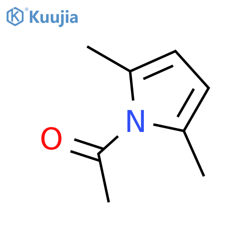 1H-Pyrrole, 1-acetyl-2,5-dimethyl- structure