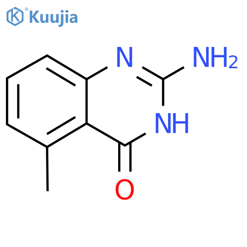 2-amino-5-methyl-3,4-dihydroquinazolin-4-one structure