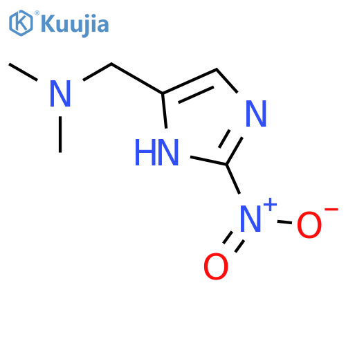 1H-Imidazole-5-methanamine,N,N-dimethyl-2-nitro- structure