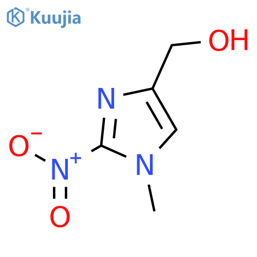 1H-Imidazole-4-methanol, 1-methyl-2-nitro- (9CI) structure