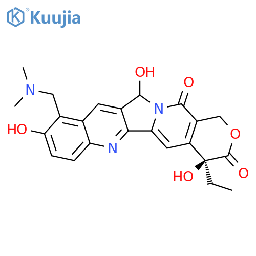 5-Hydroxy Topotecan Dihydrochloride (Mixture of Diastereomers) structure