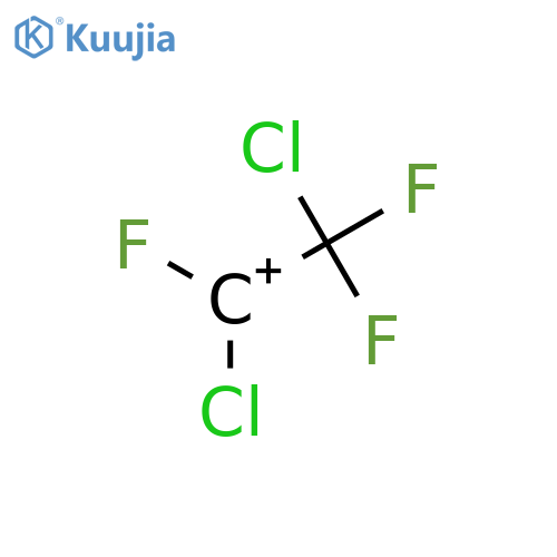 ETHYLIUM, 1,2-DICHLORO-1,2,2-TRIFLUORO- structure