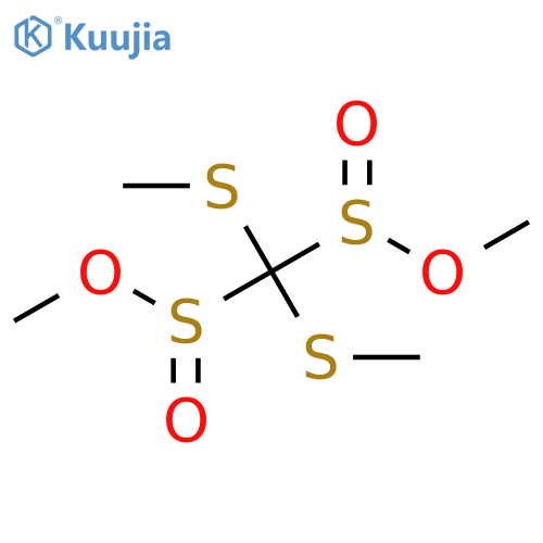 1,1-Dimethyl 1,1-bis(methylthio)methanedisulfinate structure