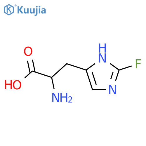 2-fluoro-L-histidine structure