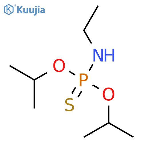 Ethanamine, N-[bis(1-methylethoxy)phosphinothioyl]- structure