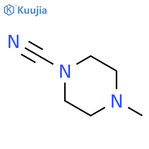 4-methylpiperazine-1-carbonitrile structure