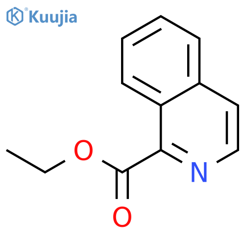 Isoquinoline-1-carboxylic Acid ethyl ester structure