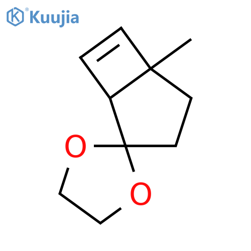 Spiro[bicyclo[3.2.0]hept-6-ene-2,2'-[1,3]dioxolane], 5-methyl- structure