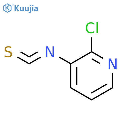2-chloro-3-isothiocyanatopyridine structure