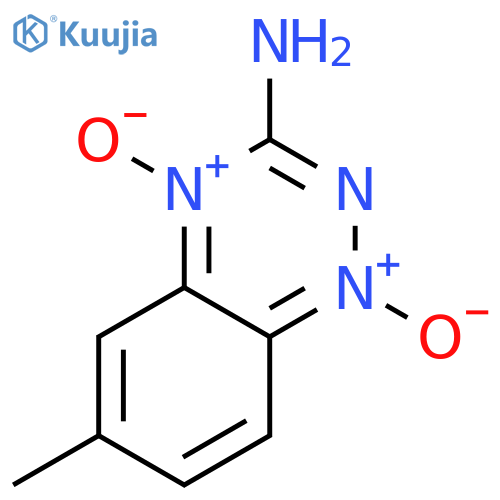 1,2,4-Benzotriazin-3-amine, 6-methyl-, 1,4-dioxide structure