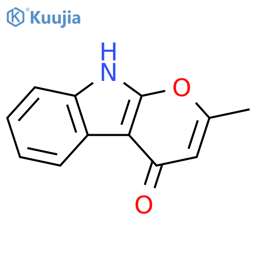 2-methyl-Pyrano[2,3-b]indol-4(9H)-one structure