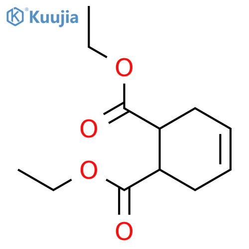 Diethyl trans-4-Cyclohexene-1,2-dicarboxylate structure
