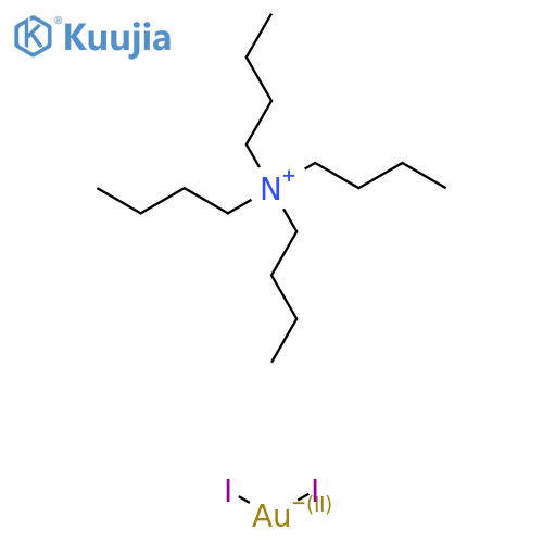 Tetrabutylammonium Diiodoaurate structure