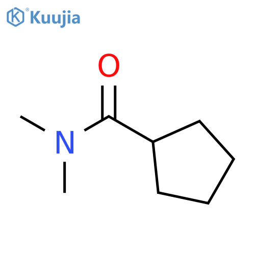 N,N-dimethylcyclopentanecarboxamide structure