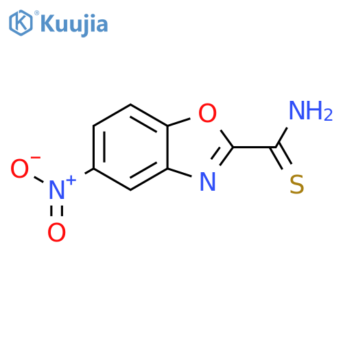 5-nitro-1,3-benzoxazole-2-carbothioamide structure