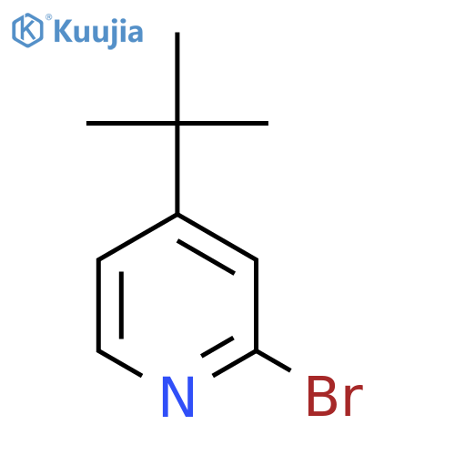 2-bromo-4-tert-butyl-pyridine structure