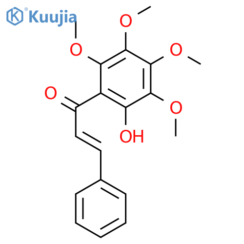 2-Propen-1-one,1-(2-hydroxy-3,4,5,6-tetramethoxyphenyl)-3-phenyl- structure