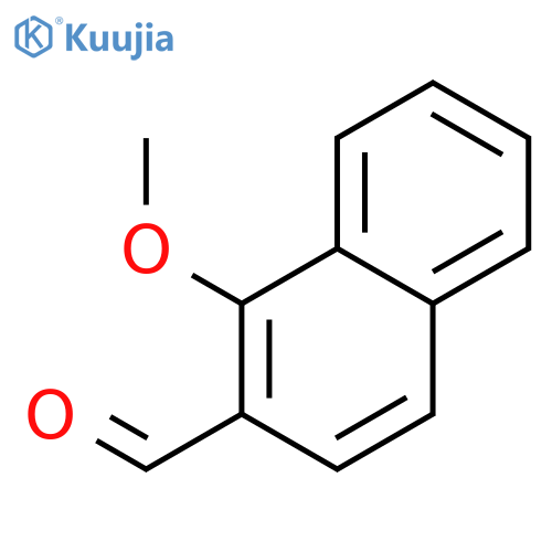 1-methoxynaphthalene-2-carbaldehyde structure