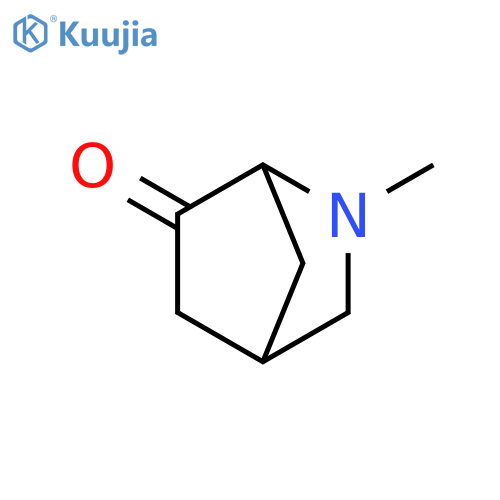 6-methyl-6-aza-bicyclo[2.2.1]heptan-2-one structure